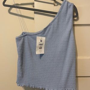Cute blue altered state crop top on sale